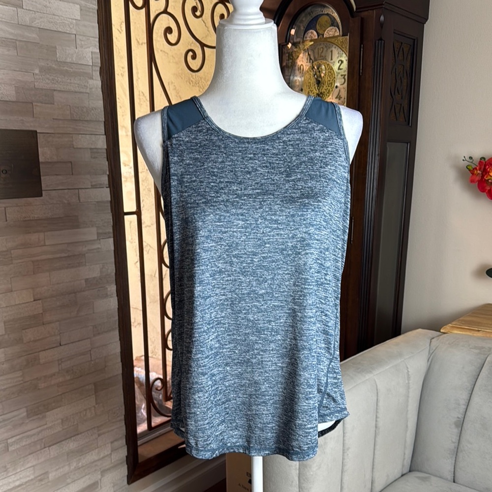 Athleta Blue Sleeveless Top